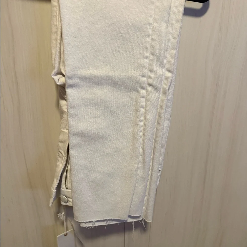 Good American White Good Straight High-Rise Jeans Size 8 NWT - Picture 5 of 6